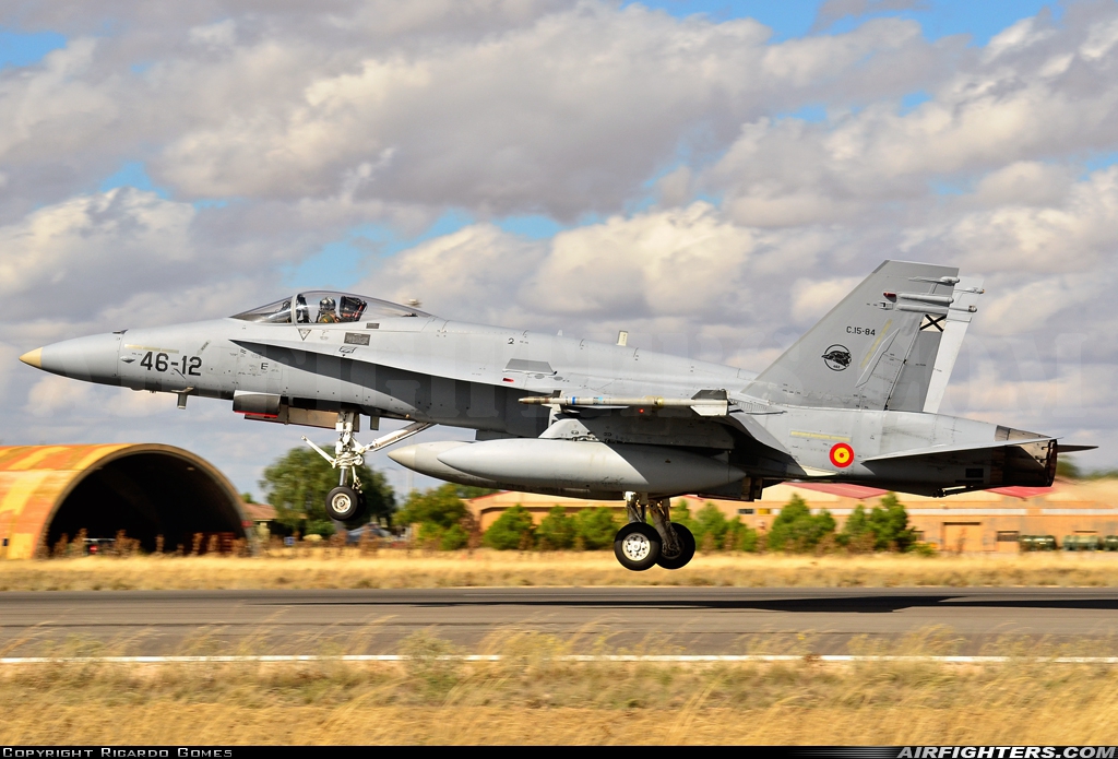 Spain - Air Force McDonnell Douglas F/A-18A+ Hornet C.15-84 at Albacete (- Los Llanos) (LEAB), Spain