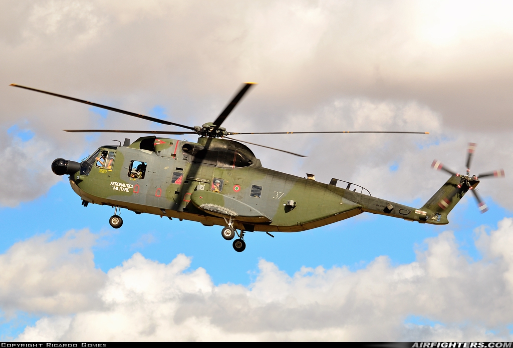 Italy - Air Force Agusta-Sikorsky HH-3F (AS-61R) MM81349 at Albacete (- Los Llanos) (LEAB), Spain