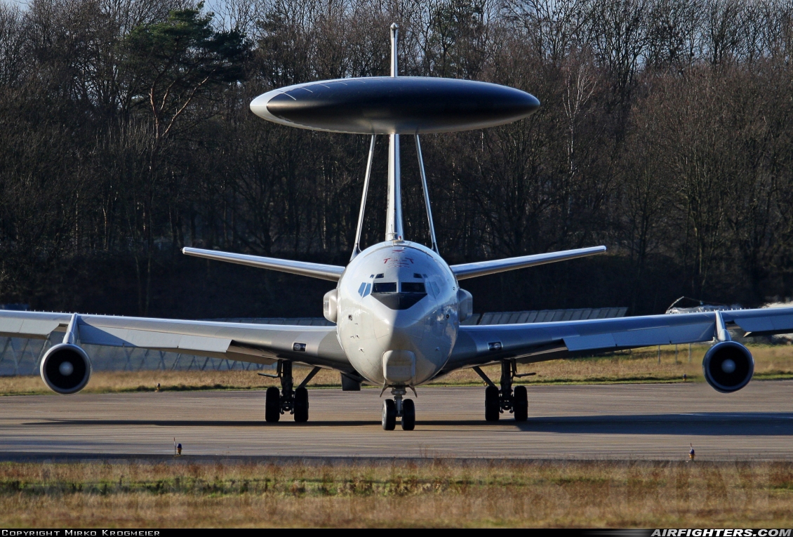 Luxembourg - NATO Boeing E-3A Sentry (707-300) LX-N90452 at Geilenkirchen (GKE / ETNG), Germany