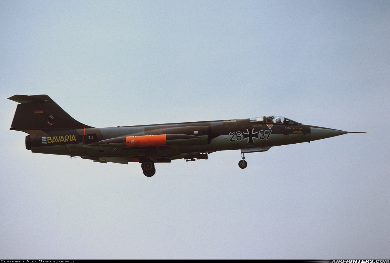 Germany - Air Force Lockheed F-104G Starfighter 26+37 at Enschede - Twenthe (ENS / EHTW), Netherlands
