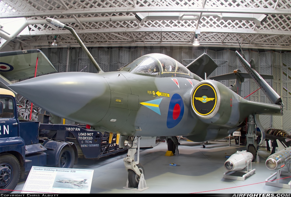 UK - Air Force Blackburn Buccaneer S.2B XV865 at Duxford (EGSU), UK
