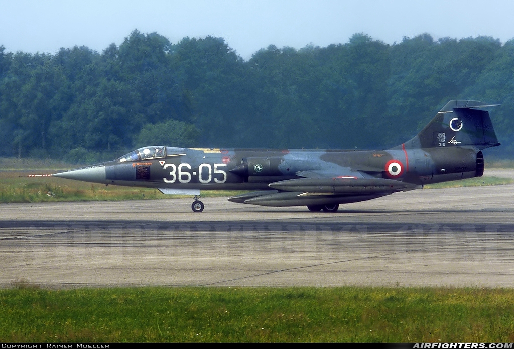 Italy - Air Force Lockheed F-104S Starfighter MM6768 at Enschede - Twenthe (ENS / EHTW), Netherlands