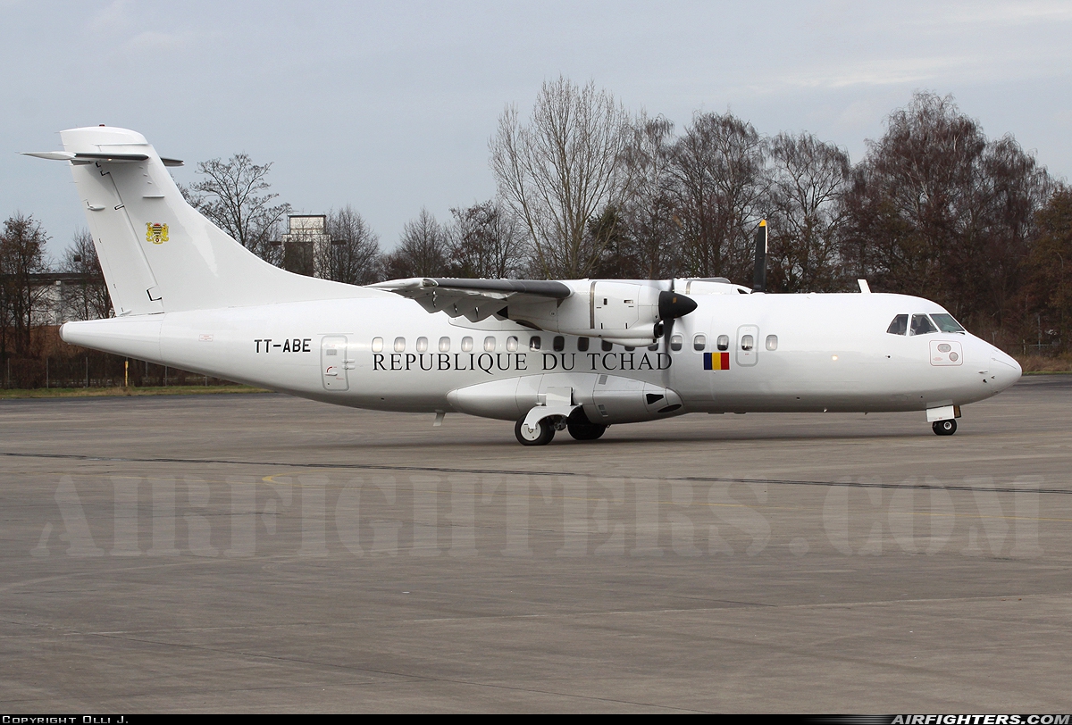 Chad - Government ATR ATR-42-300 TT-ABE at Monchengladbach (- Dusseldorf Express) (MGL / EDLN), Germany
