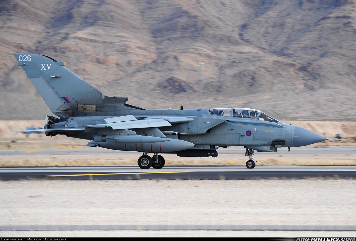 UK - Air Force Panavia Tornado GR4 ZA461 at Las Vegas - Nellis AFB (LSV / KLSV), USA