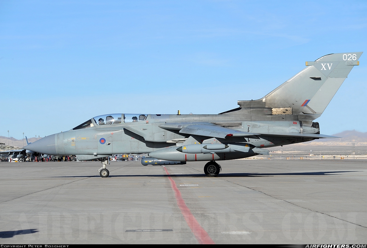 UK - Air Force Panavia Tornado GR4 ZA461 at Las Vegas - Nellis AFB (LSV / KLSV), USA