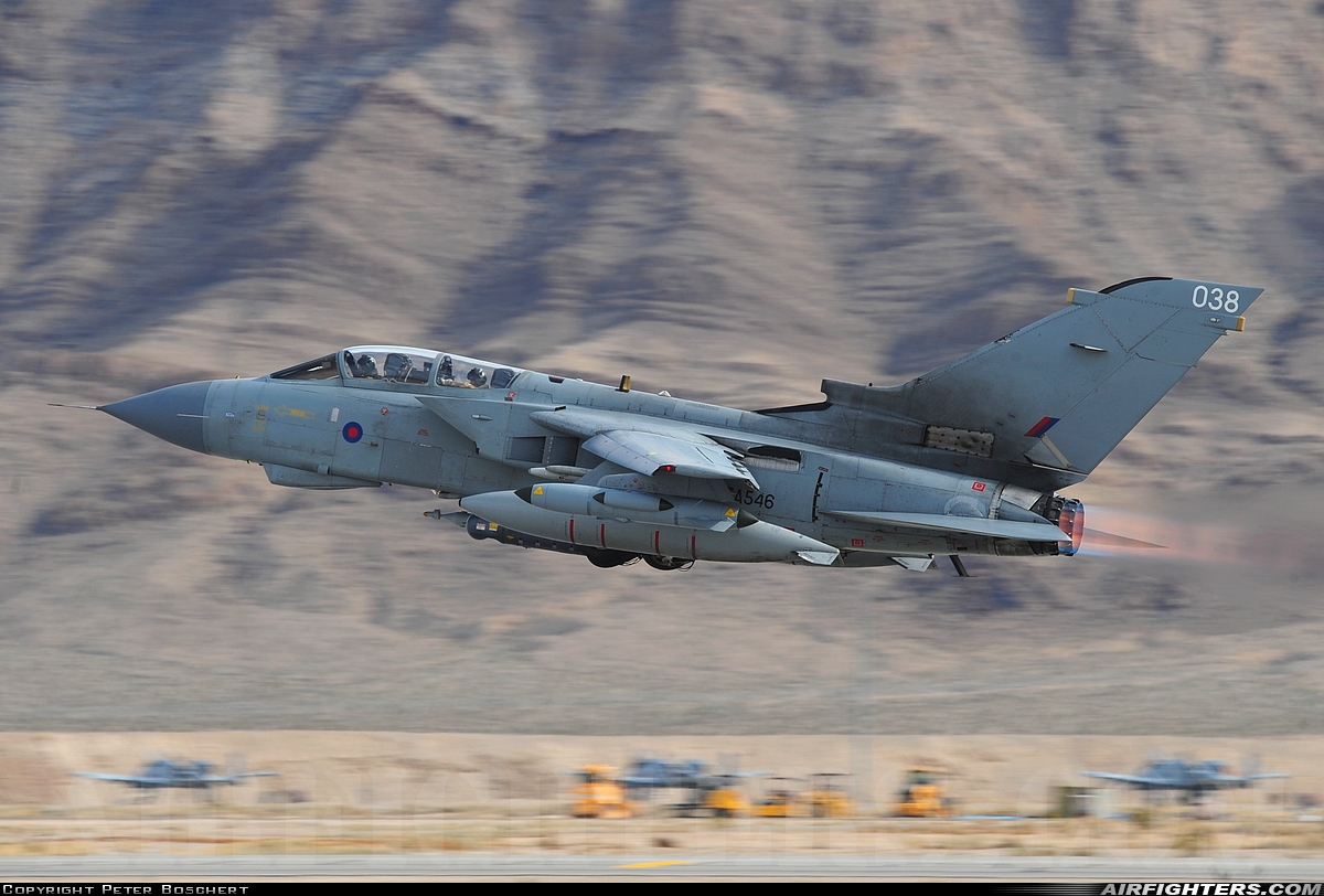 UK - Air Force Panavia Tornado GR4 ZA546 at Las Vegas - Nellis AFB (LSV / KLSV), USA