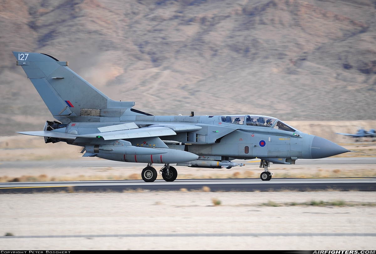 UK - Air Force Panavia Tornado GR4A ZG729 at Las Vegas - Nellis AFB (LSV / KLSV), USA