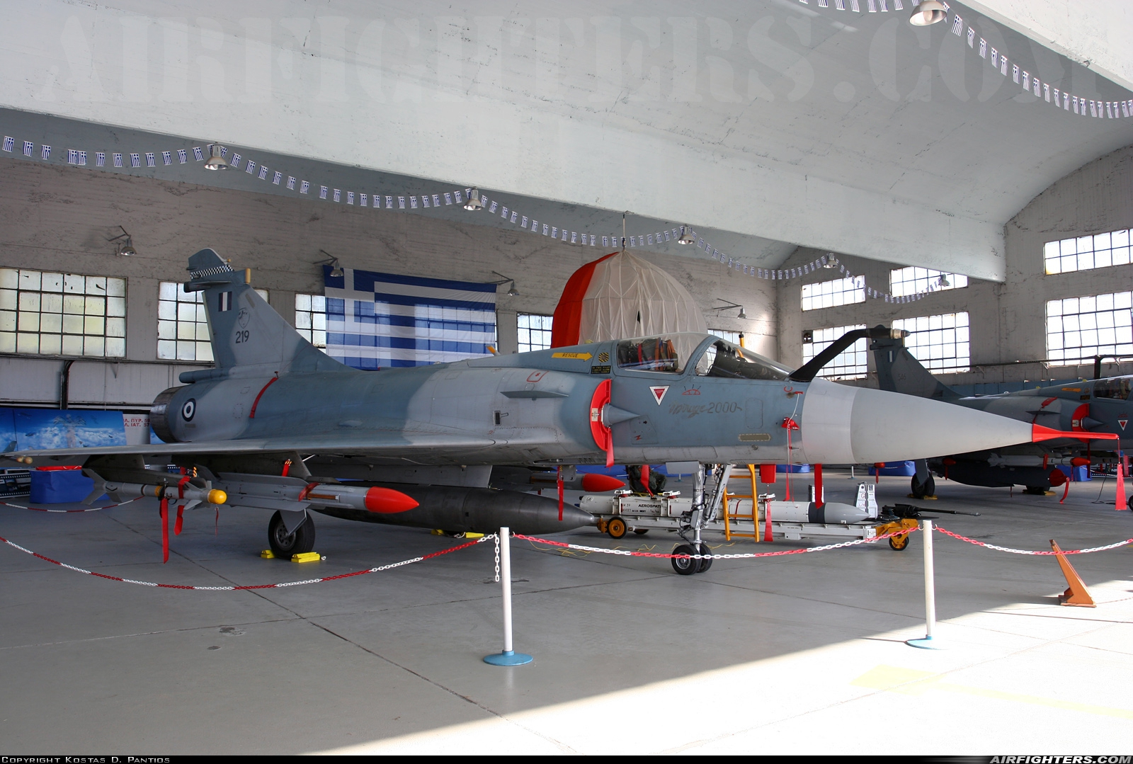 Greece - Air Force Dassault Mirage 2000EG 219 at Tanagra (LGTG), Greece