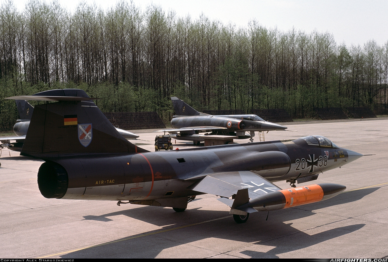 Germany - Air Force Lockheed F-104G Starfighter 20+38 at Enschede - Twenthe (ENS / EHTW), Netherlands