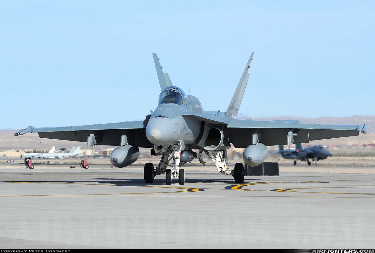 Australia - Air Force McDonnell Douglas F/A-18A Hornet A21-46 at Las Vegas - Nellis AFB (LSV / KLSV), USA