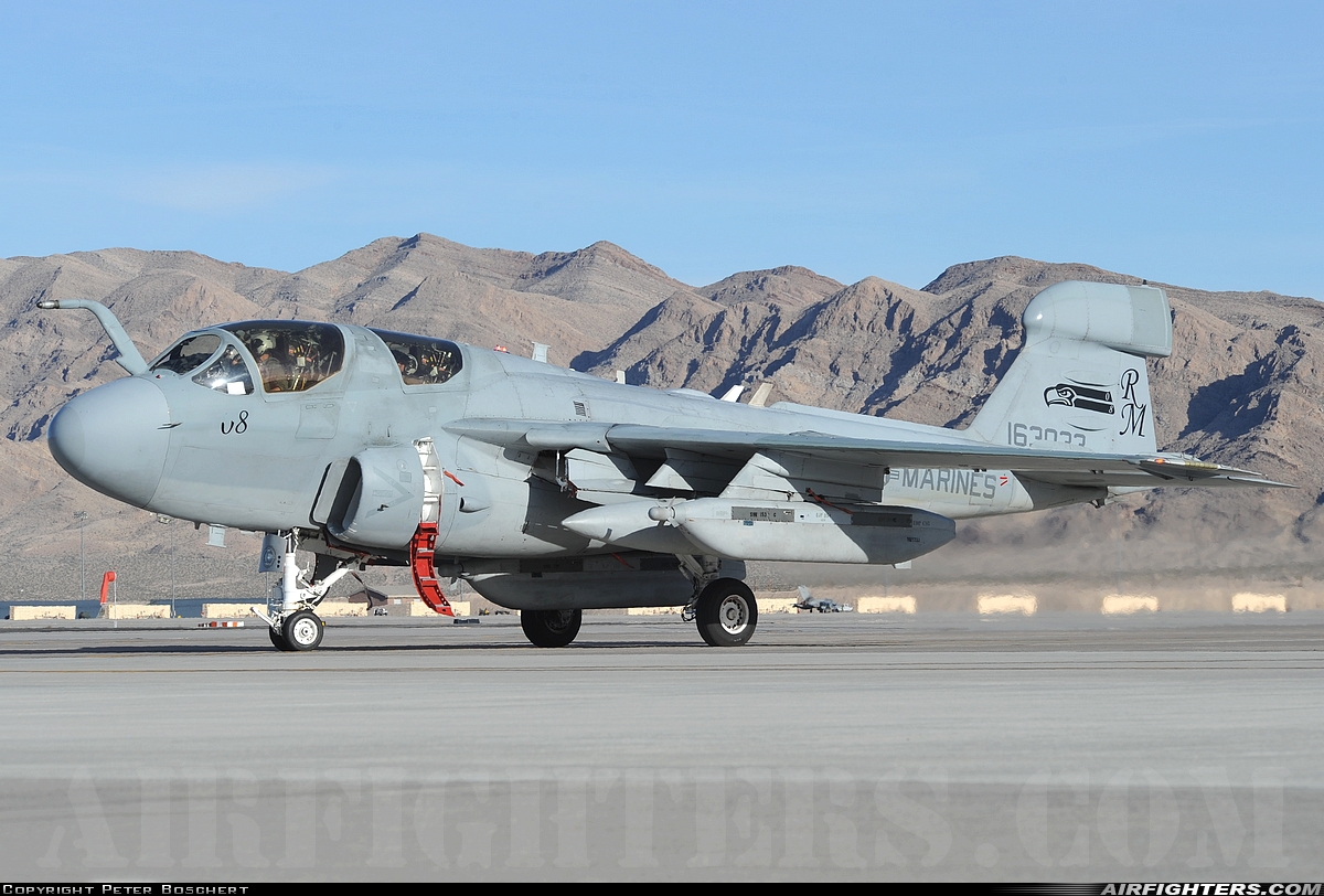 USA - Marines Grumman EA-6B Prowler (G-128) 163033 at Las Vegas - Nellis AFB (LSV / KLSV), USA