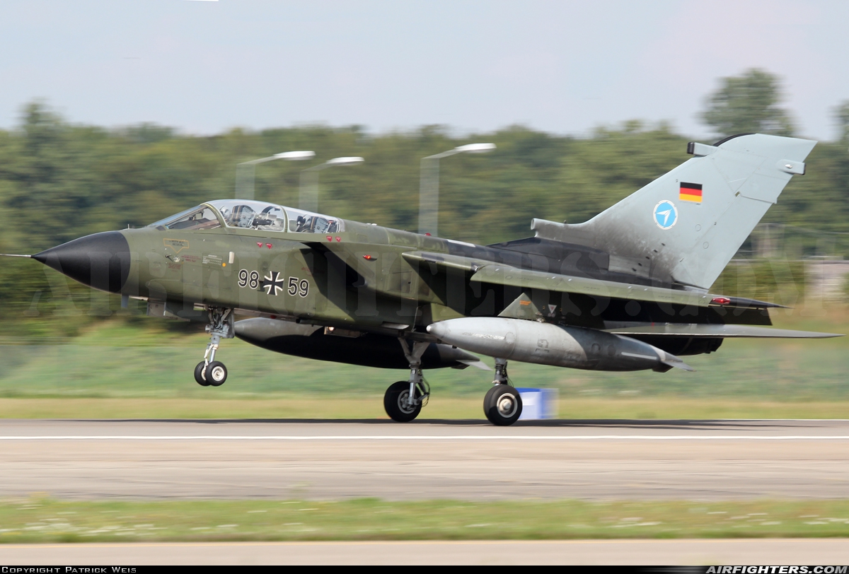 Germany - Air Force Panavia Tornado IDS(T) 98+59 at Neuburg - Zell (ETSN), Germany