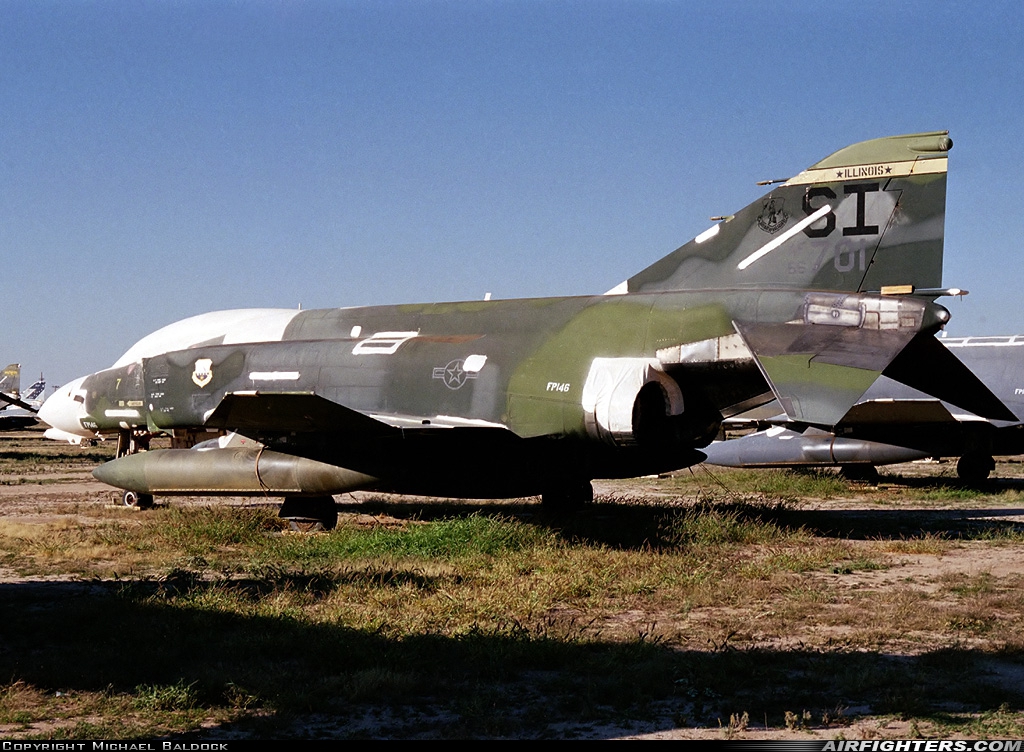 USA - Air Force McDonnell Douglas F-4D Phantom II 66-7701 at Tucson - Davis-Monthan AFB (DMA / KDMA), USA
