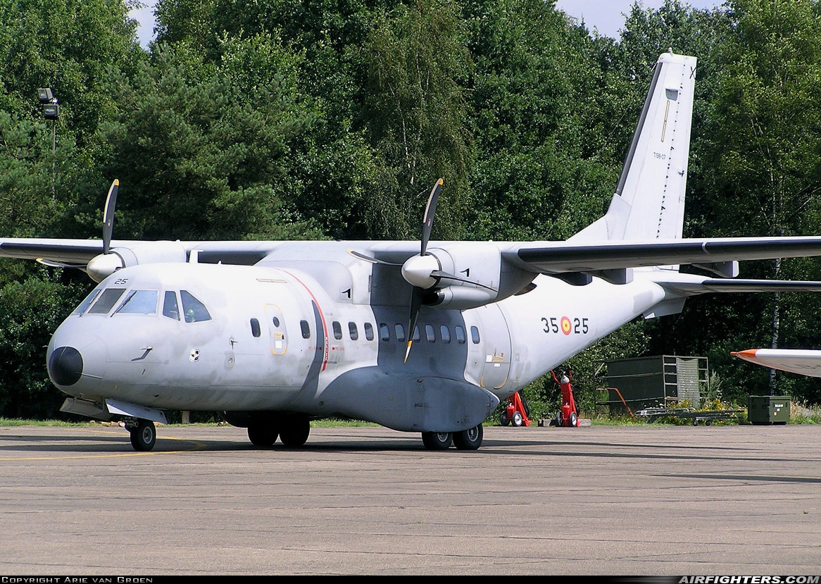 Spain - Air Force CASA CN235M-100 T.19B-07 at Kleine Brogel (EBBL), Belgium