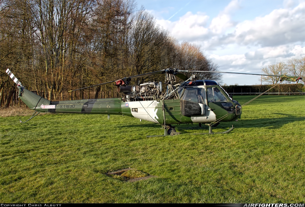 UK - Army Westland Scout AH1 XT630 at Bruntingthorpe, UK