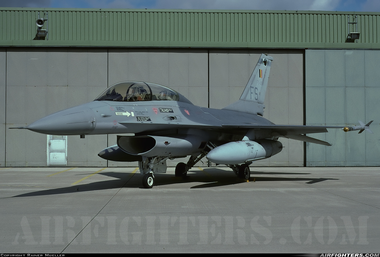 Belgium - Air Force General Dynamics F-16BM Fighting Falcon FB-05 at Eggebek (ETME), Germany