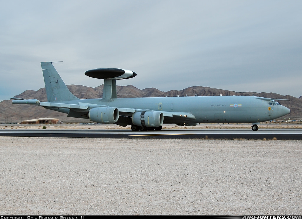 UK - Air Force Boeing E-3D Sentry AEW1 (707-300) ZH101 at Las Vegas - Nellis AFB (LSV / KLSV), USA