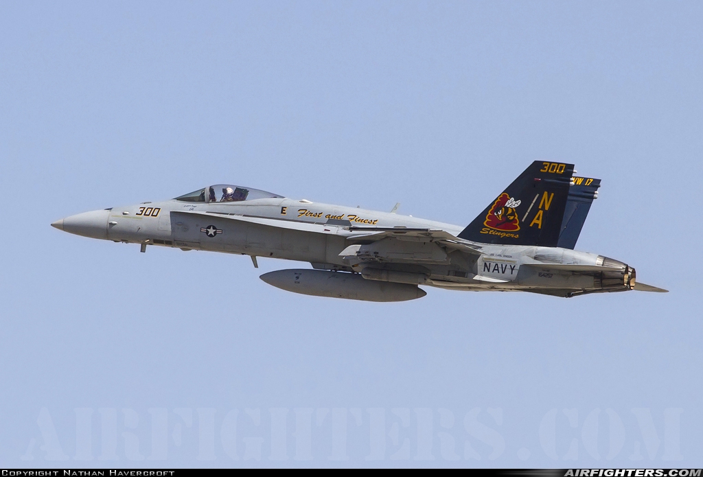 USA - Navy McDonnell Douglas F/A-18C Hornet 164257 at Palm Springs - Int. (Regional / Municipal) (PSP / KPSP), USA