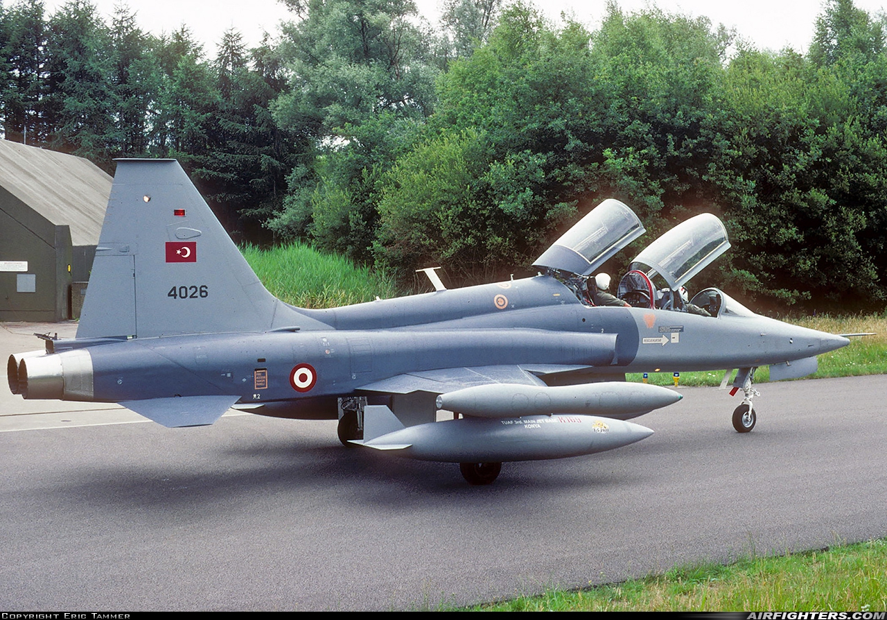 Türkiye - Air Force Canadair NF-5B-2000 (CL-226) 71-4026 at Enschede - Twenthe (ENS / EHTW), Netherlands
