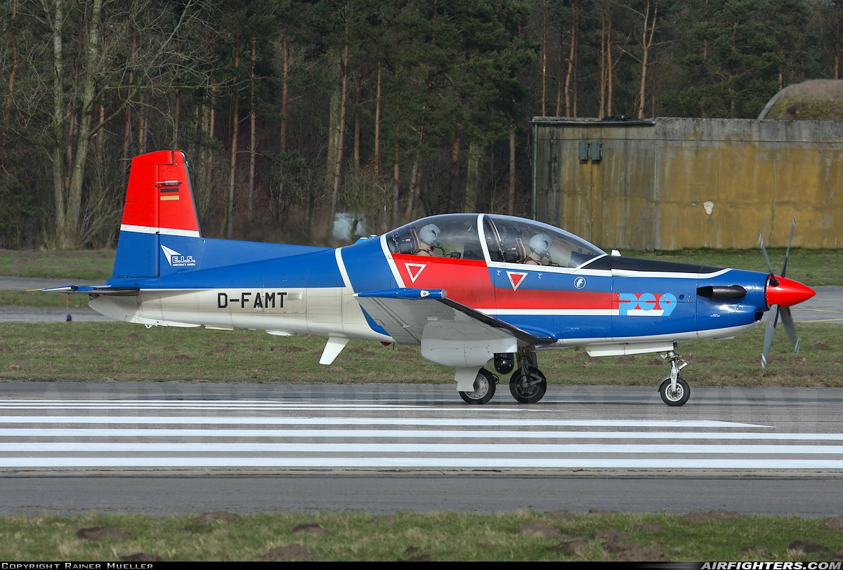 Company Owned - E.I.S. Aircraft GmbH Pilatus PC-9B D-FAMT at Wittmundhafen (Wittmund) (ETNT), Germany