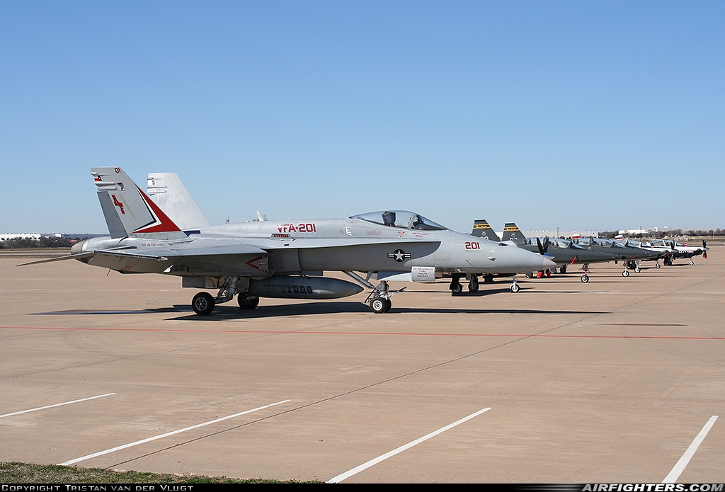 USA - Navy McDonnell Douglas F/A-18A+ Hornet 162834 at Fort Worth - Alliance (AFW / KAFW), USA