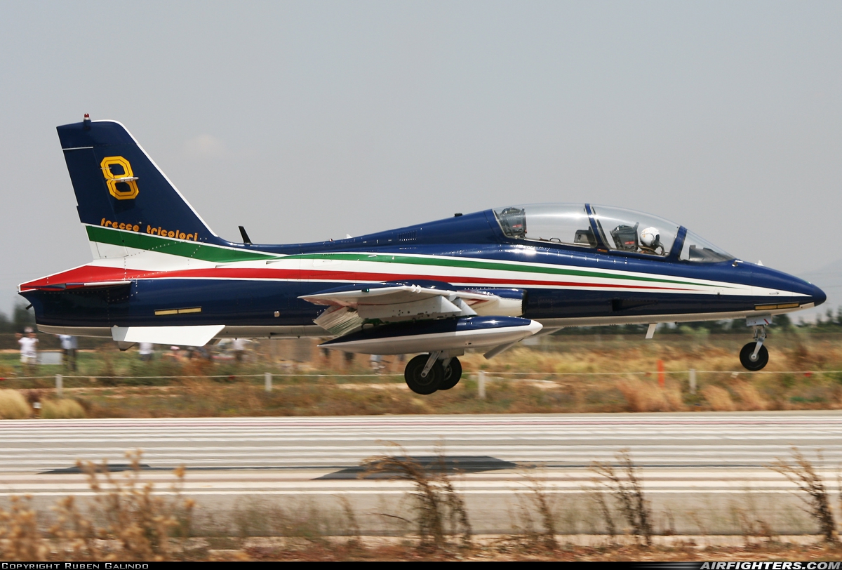 Italy - Air Force Aermacchi MB-339PAN MM54475 at Murcia - San Javier (MJV / LELC), Spain