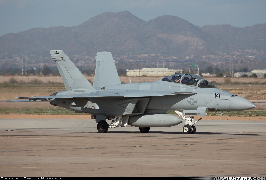 USA - Navy Boeing F/A-18F Super Hornet 166979 at Phoenix (Chandler) - Williams Gateway (AFB) (CHD / IWA / KIWA), USA