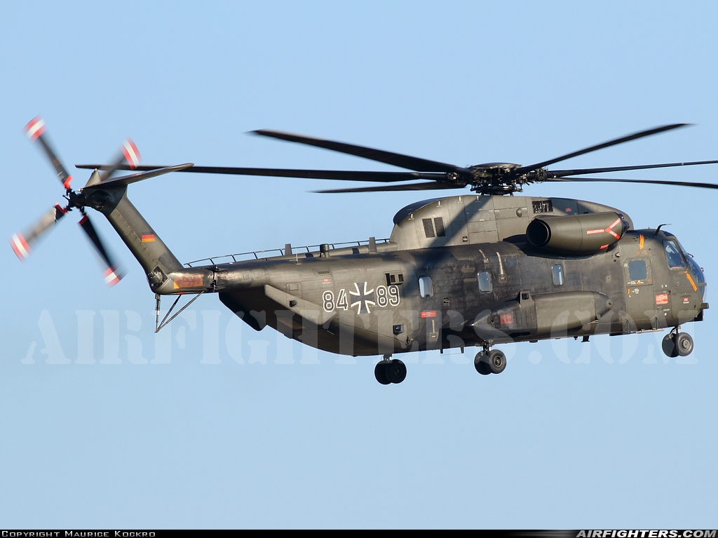 Germany - Air Force Sikorsky CH-53GA (S-65) 84+89 at Holzdorf (ETSH), Germany