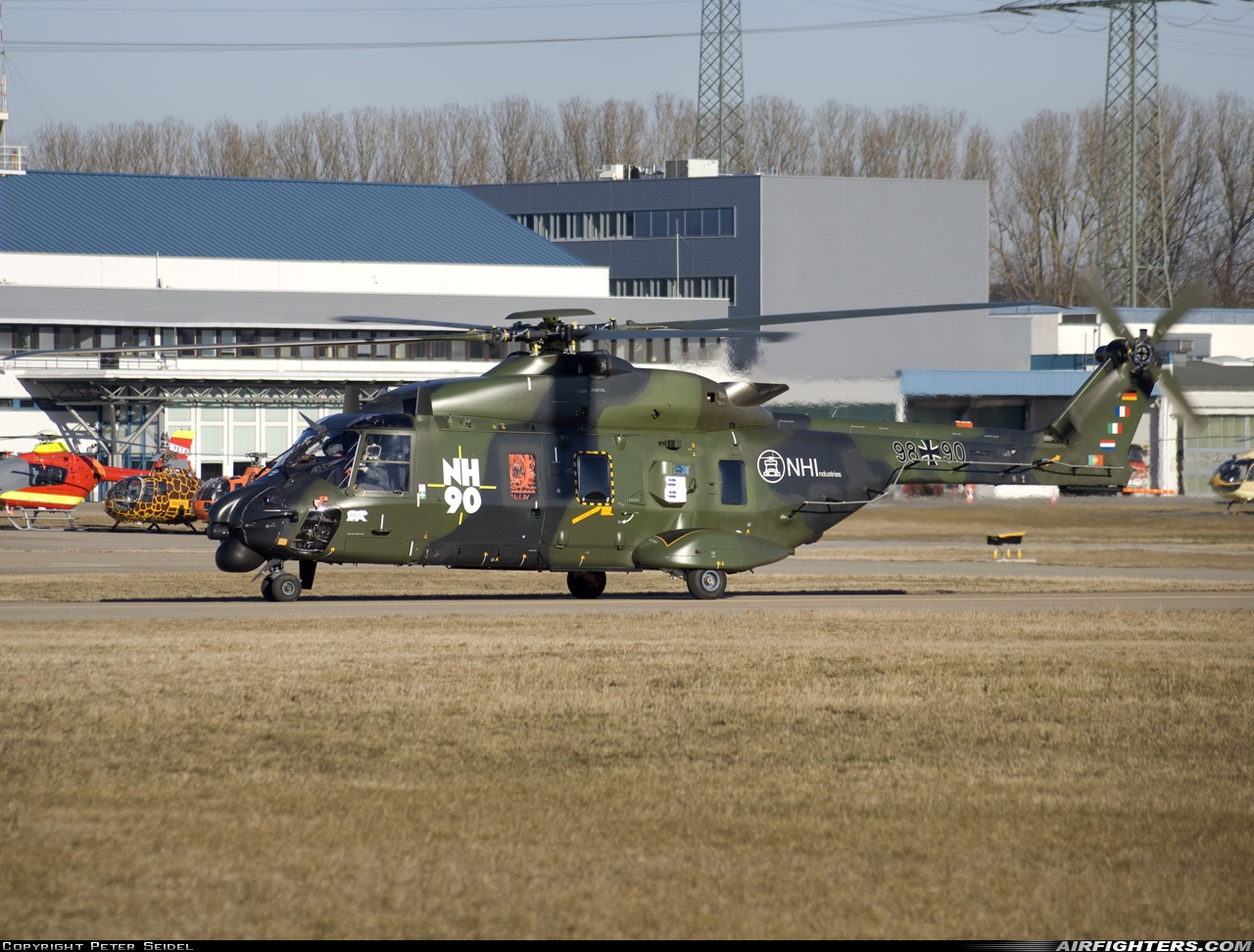 Germany - Army NHI NH-90TTH 98+90 at Donauwörth (EDPR), Germany