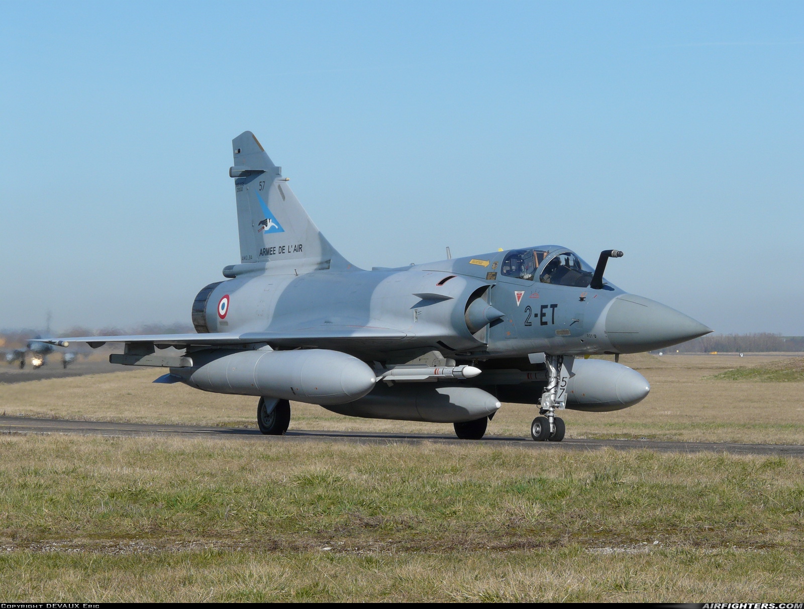 France - Air Force Dassault Mirage 2000-5F 57 at Dijon - Longvic (DIJ / LFSD), France