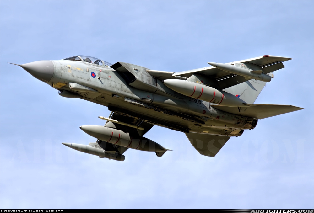 UK - Air Force Panavia Tornado GR4 ZA606 at Marham (King's Lynn -) (KNF / EGYM), UK