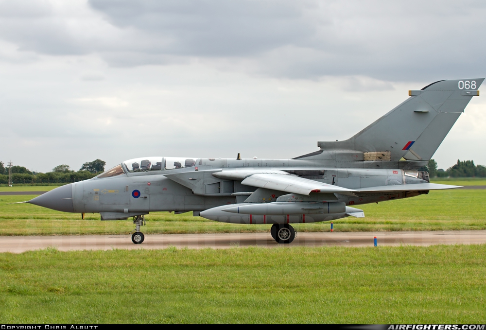 UK - Air Force Panavia Tornado GR4(T) ZA604 at Coningsby (EGXC), UK