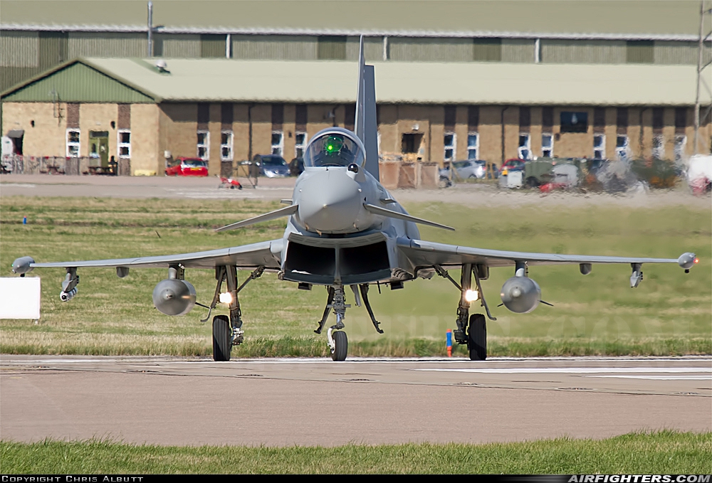 UK - Air Force Eurofighter Typhoon FGR4 ZJ929 at Coningsby (EGXC), UK