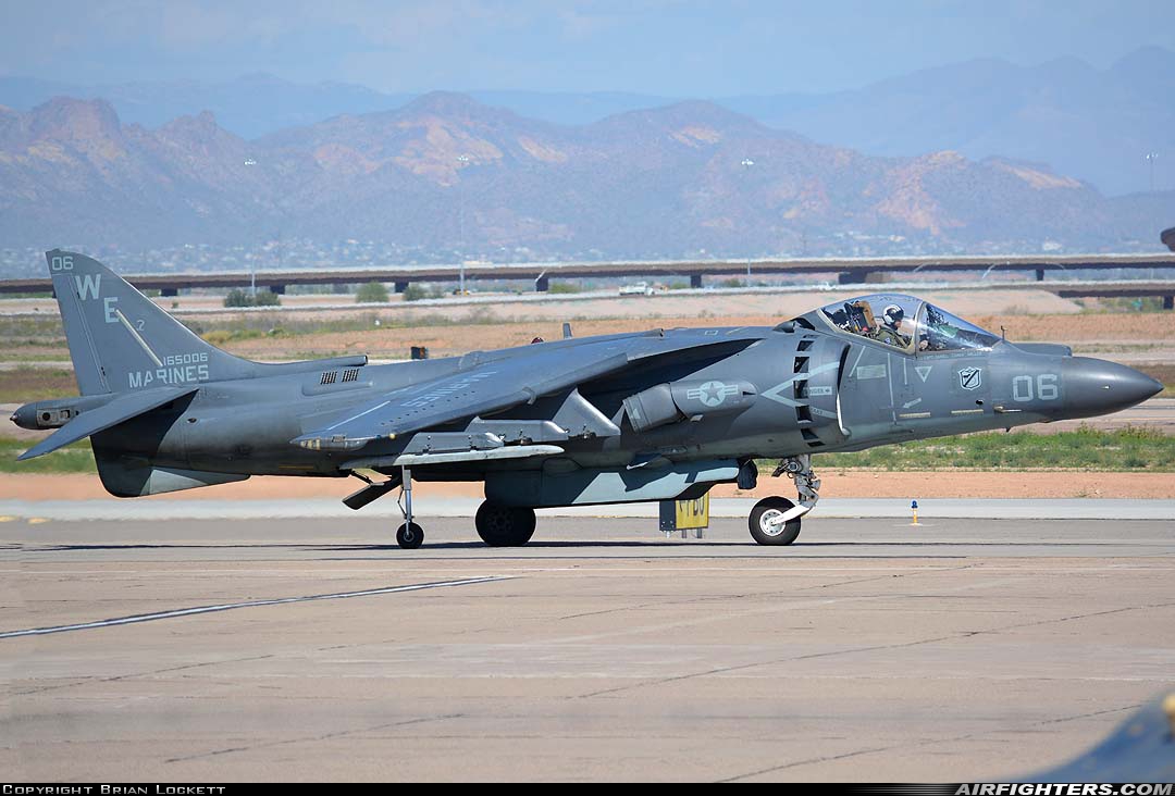USA - Marines McDonnell Douglas AV-8B+ Harrier ll 165006 at Phoenix (Chandler) - Williams Gateway (AFB) (CHD / IWA / KIWA), USA