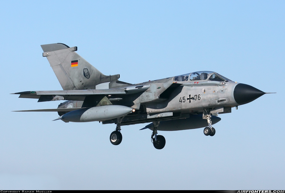 Germany - Air Force Panavia Tornado IDS 45+76 at Wittmundhafen (Wittmund) (ETNT), Germany