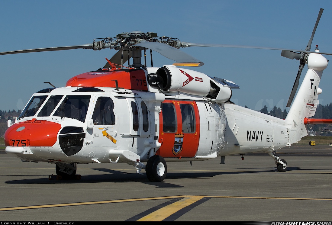 USA - Navy Sikorsky MH-60S Knighthawk (S-70A) 165775 at Portland - Int. (PDX / KPDX), USA