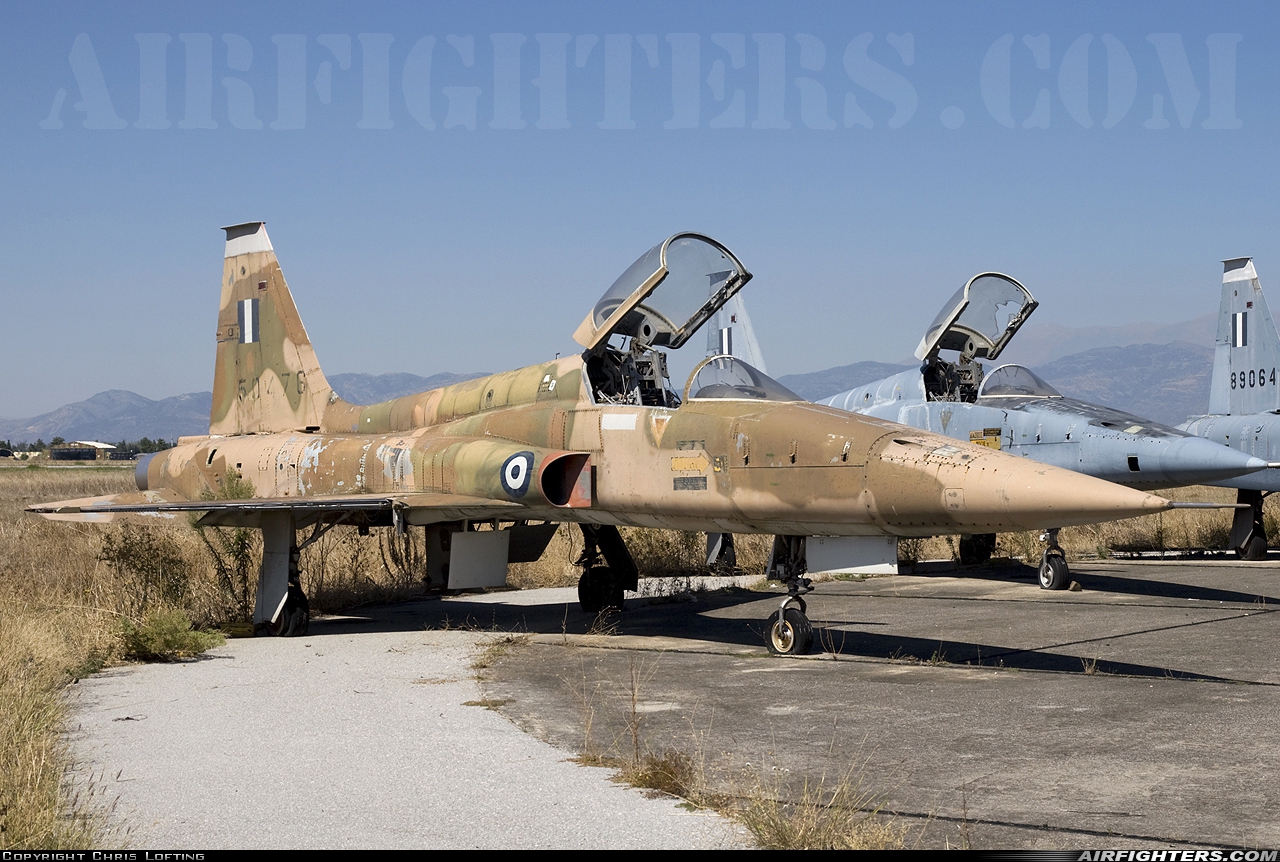 Greece - Air Force Northrop F-5A Freedom Fighter 50476 at Larissa (LRA / LGLR), Greece