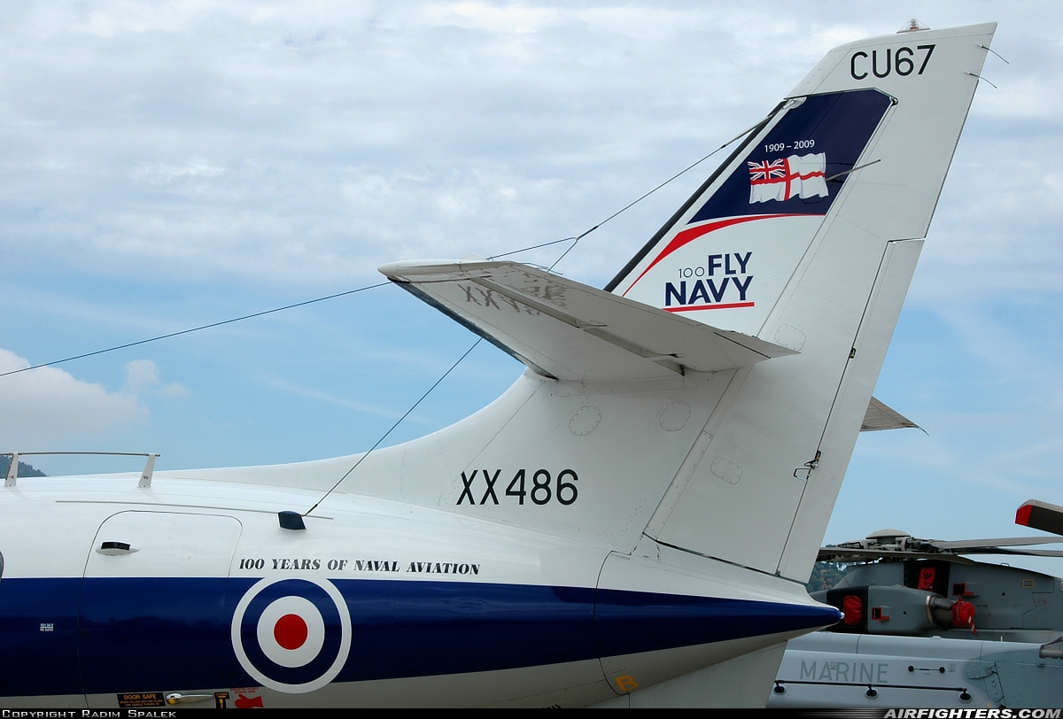 UK - Navy Scottish Aviation HP-137 Jetstream T2 XX486 at Hyeres (TLN / LFTH), France