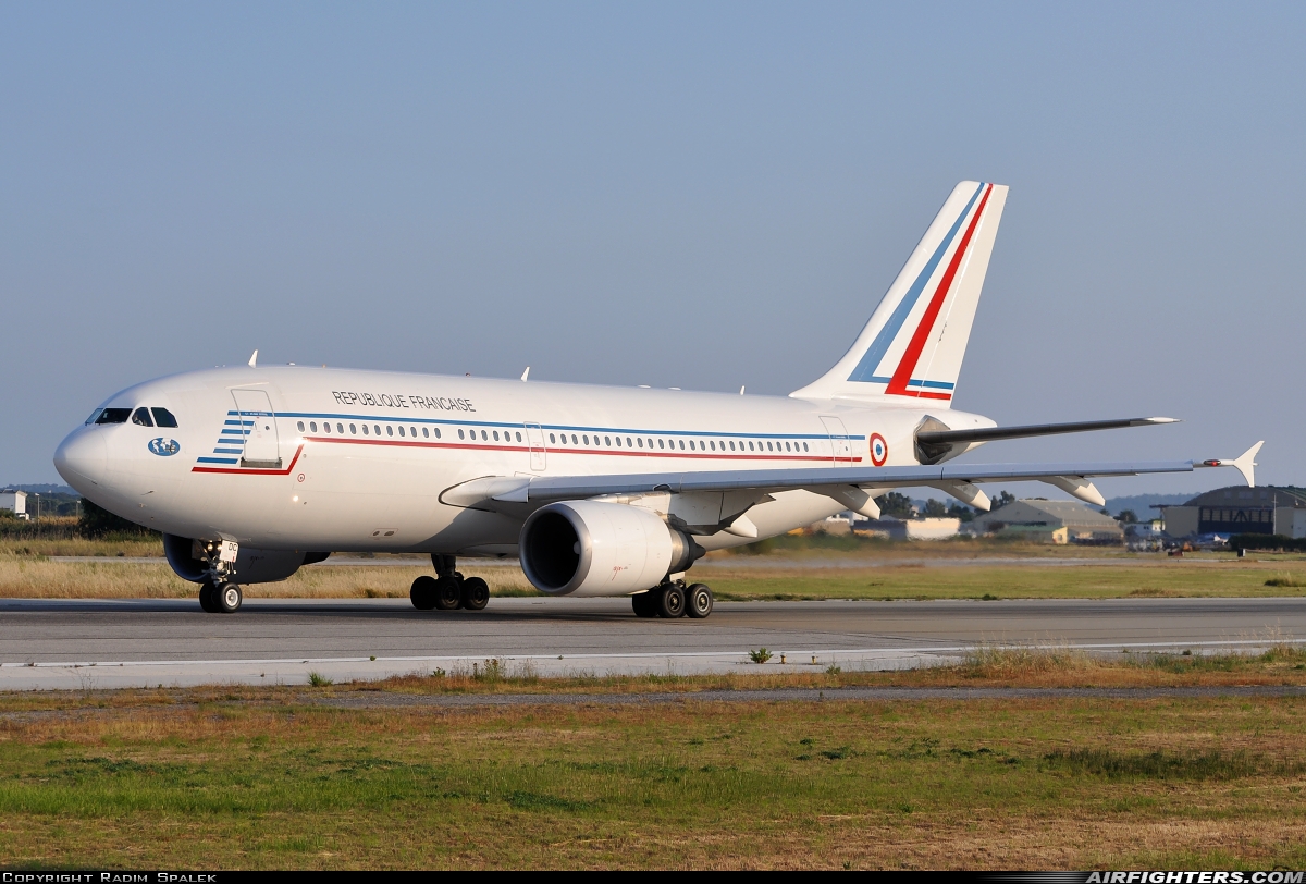 France - Air Force Airbus A310-304 F-RADC at Hyeres (TLN / LFTH), France