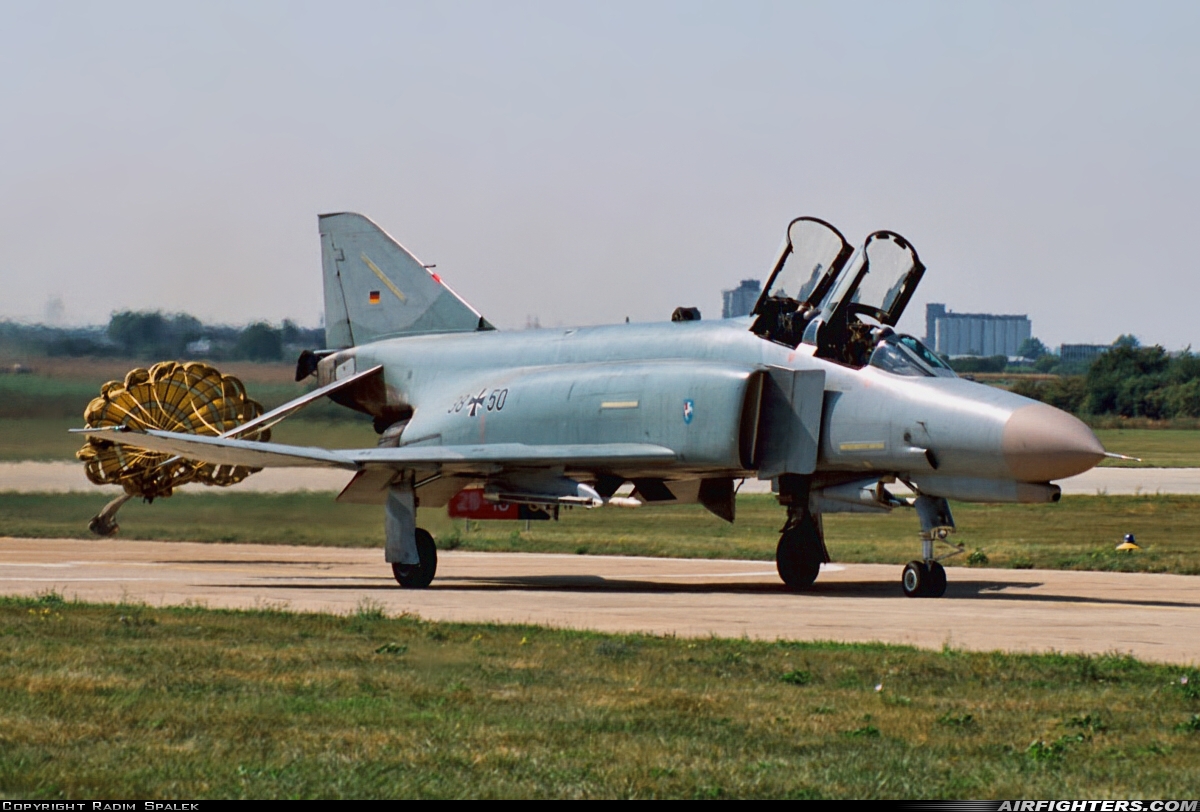Germany - Air Force McDonnell Douglas F-4F Phantom II 38+50 at Brno - Turany (BRQ / LKTB), Czech Republic