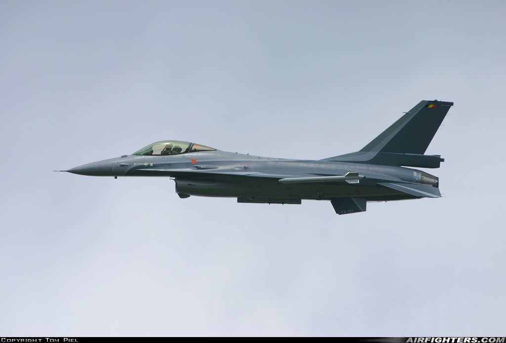 Belgium - Air Force General Dynamics F-16AM Fighting Falcon FA-131 at Kleine Brogel (EBBL), Belgium