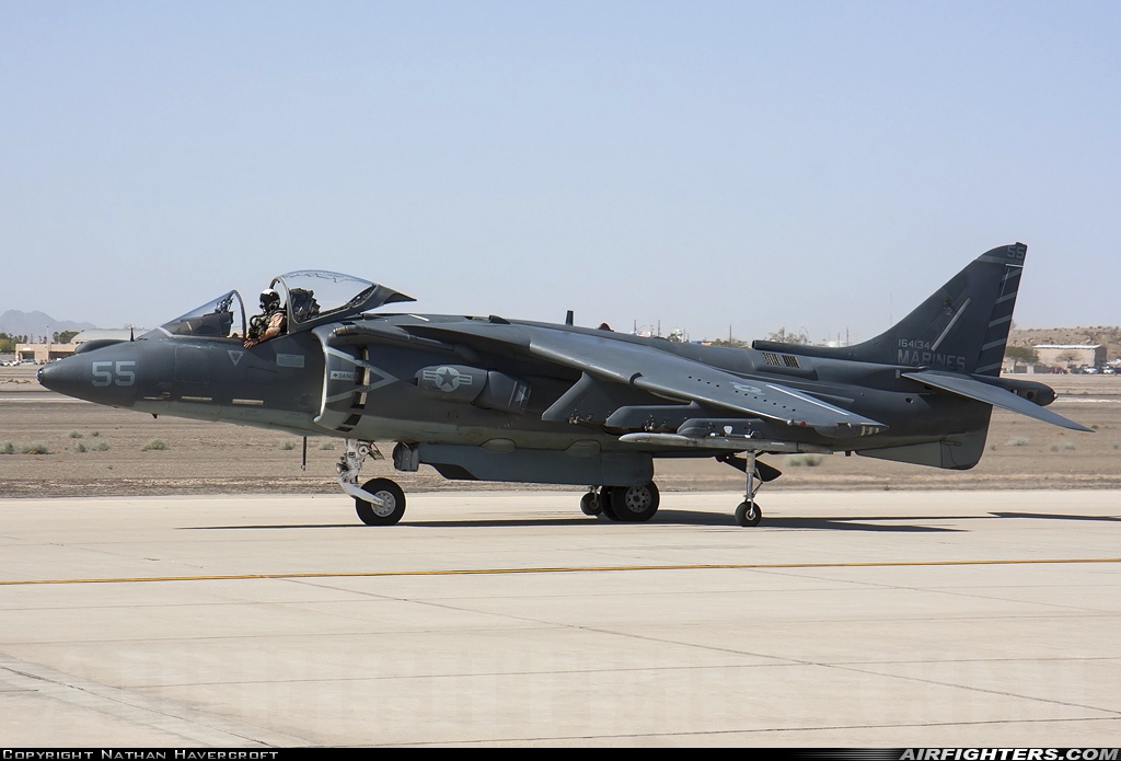 USA - Marines McDonnell Douglas AV-8B Harrier II 164134 at Yuma - MCAS / Int. (NYL / KNYL), USA