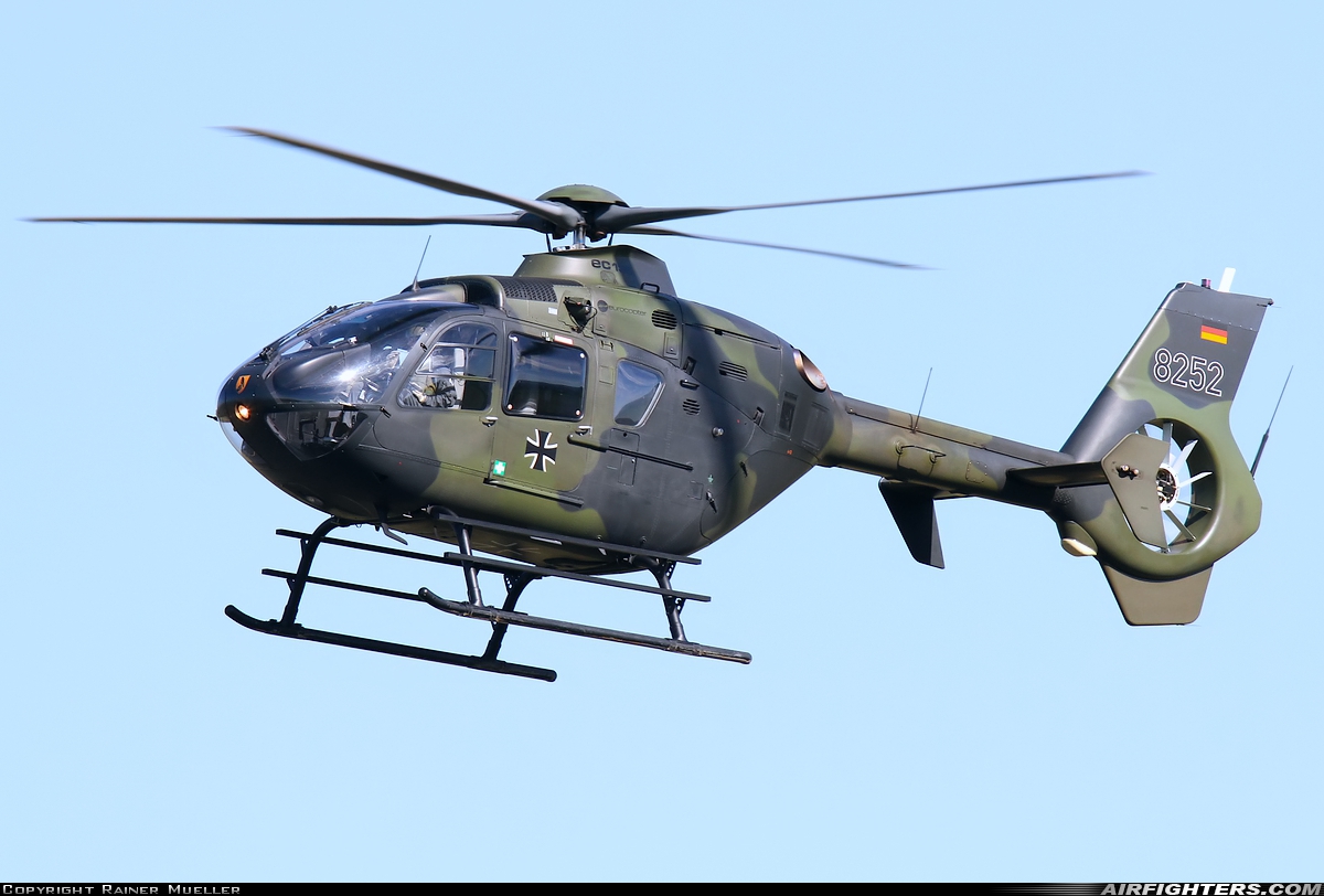 Germany - Army Eurocopter EC-135T1 82+52 at Buckeburg (- Achum) (ETHB), Germany