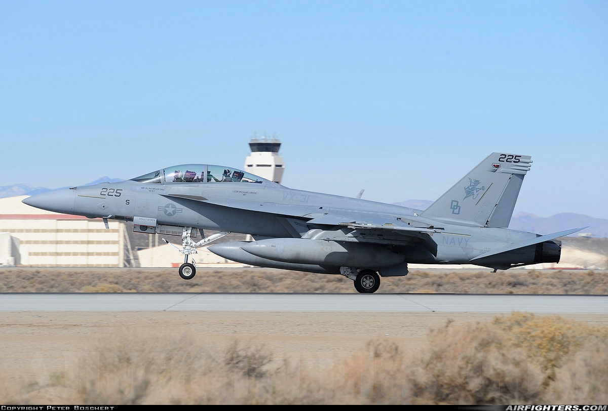 USA - Navy Boeing F/A-18F Super Hornet 166968 at Edwards - AFB (EDW / KEDW), USA