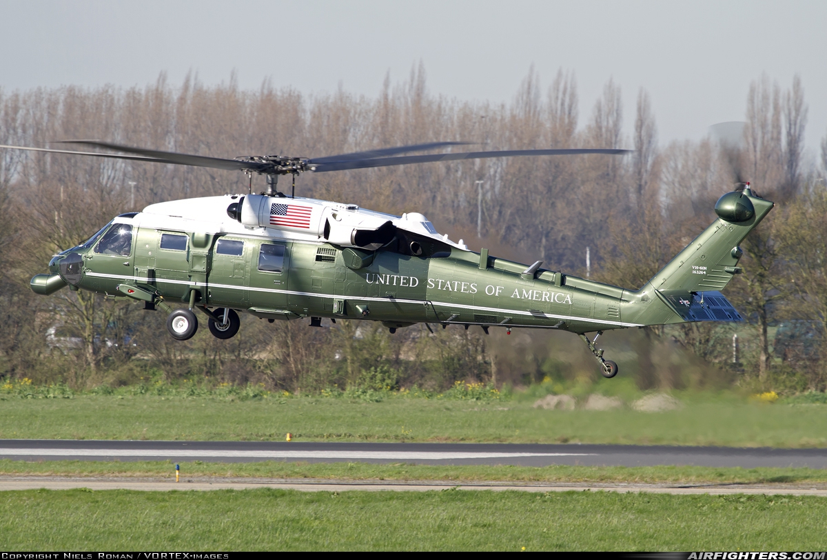 USA - Marines Sikorsky VH-60N Black Hawk 163264 at Rotterdam (- Zestienhoven) (RTM / EHRD), Netherlands