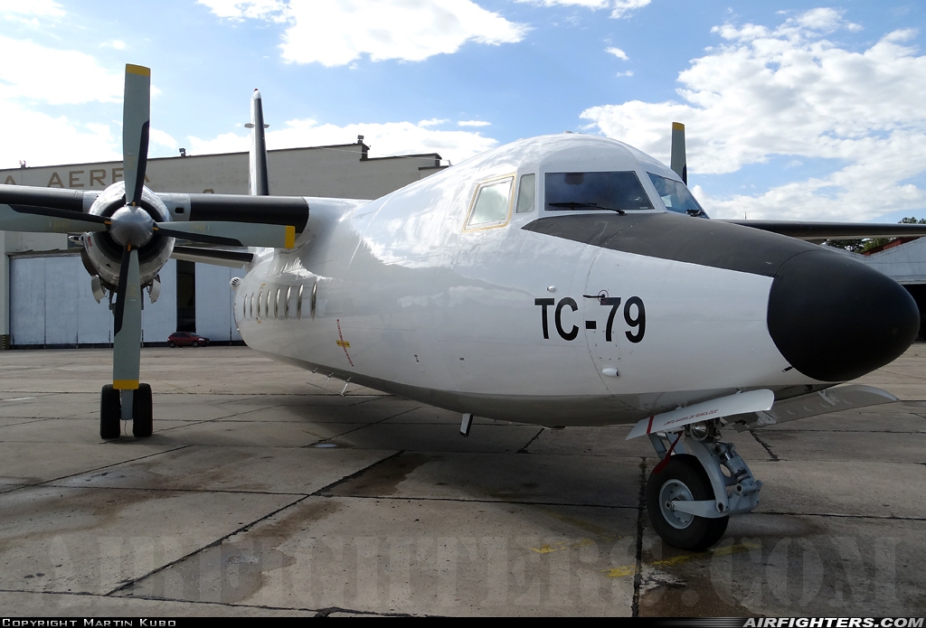 Argentina - Air Force Fokker F-27 Mk400 Troopship TC-79 at El Palomar (PAL / SADP), Argentina