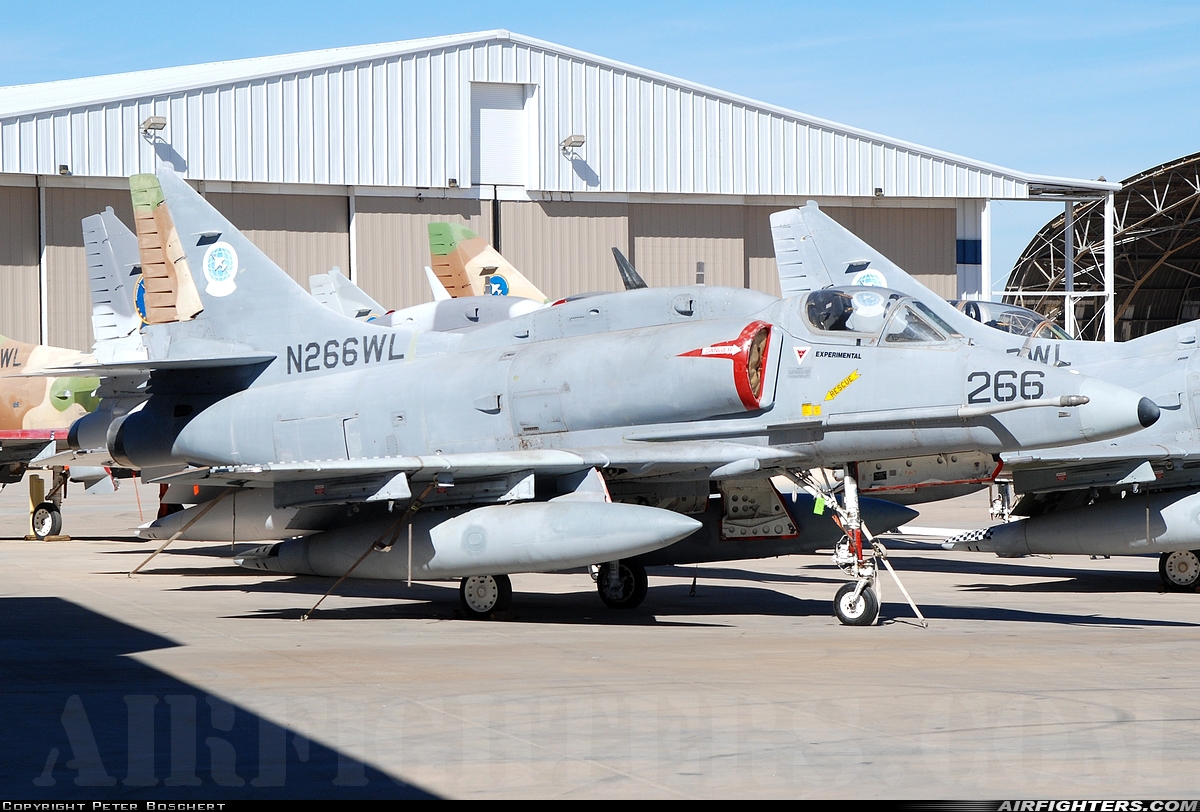 Company Owned - ATSI Douglas A-4N Skyhawk N266WL at Phoenix (Chandler) - Williams Gateway (AFB) (CHD / IWA / KIWA), USA