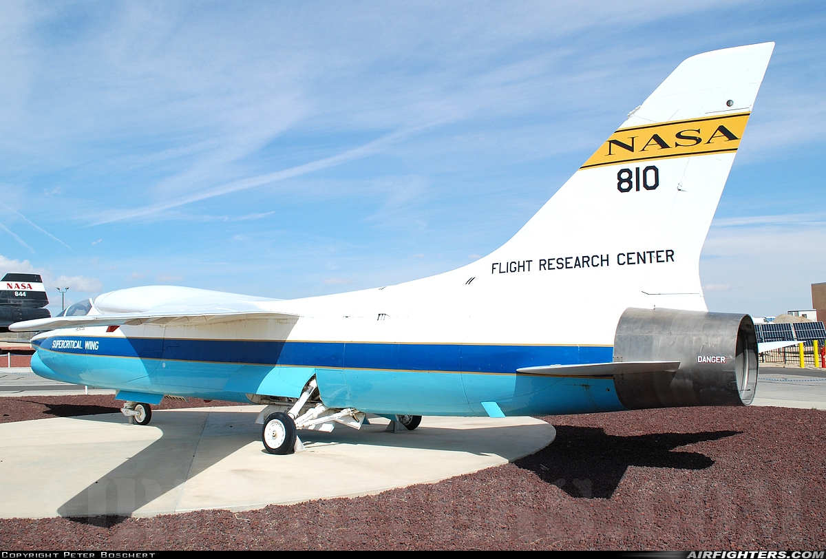 USA - NASA Vought TF-8A/SCW Crusader N810NA at Edwards - AFB (EDW / KEDW), USA