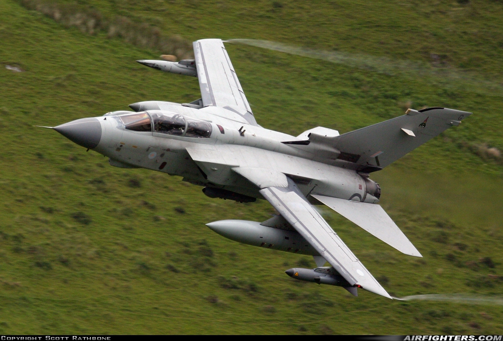 UK - Air Force Panavia Tornado GR4A ZG713 at Off-Airport - Machynlleth Loop Area, UK