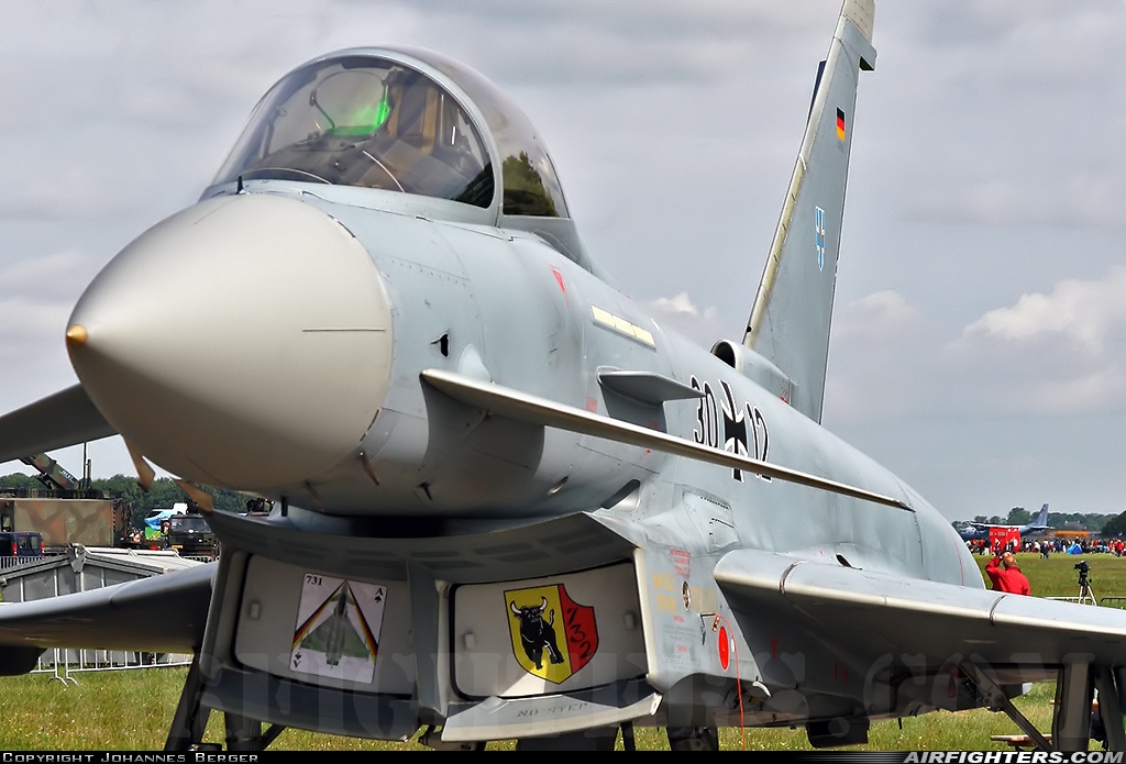 Germany - Air Force Eurofighter EF-2000 Typhoon S 30+12 at Leeuwarden (LWR / EHLW), Netherlands